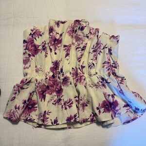 Floral Bandeau Top